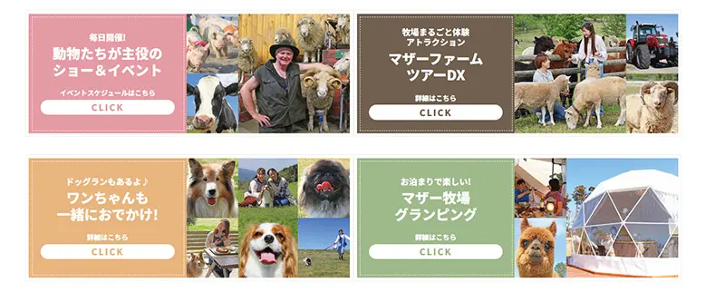 No.034 マザー牧場 Webサイト100選