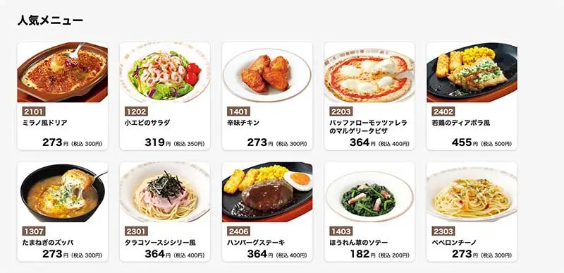 No.077 サイゼリヤ Webサイト100選